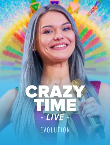 Crazy Time featured live table at Magic Red Casino, RTP 96.08%