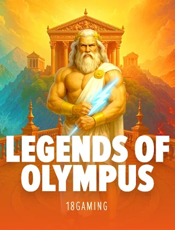 Legends of Olympus featured slot at Magic Red Casino, RTP 96.2%