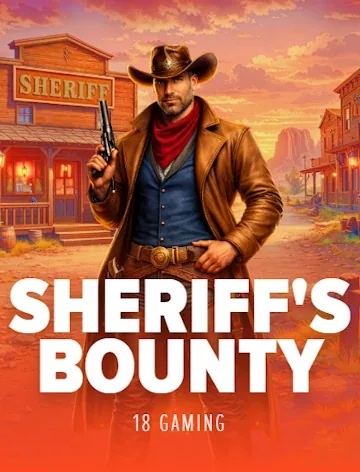 Sheriff's Bounty featured slot at Magic Red Casino, RTP 96.1%