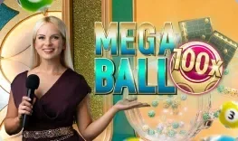 Play Mega Ball at Golden Genie